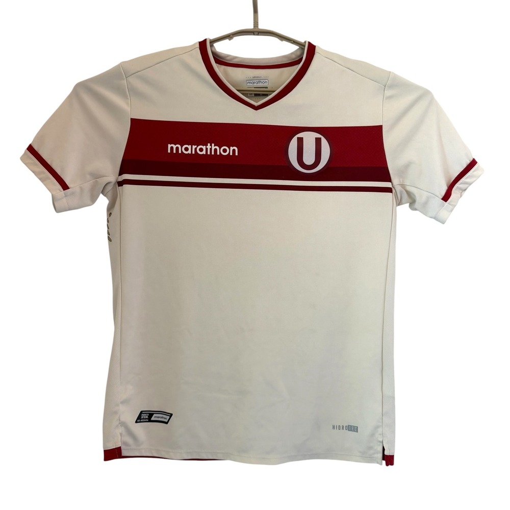 Universitario de Deportes Soccer Jersey Marathon Kit Medium Cream Peru READ